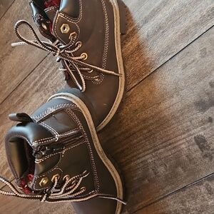 Wonder Nation Dark Gray Kids Boots